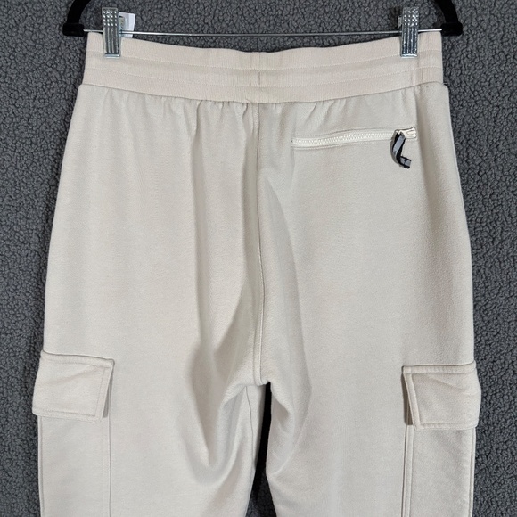 Alo Yoga Highline Cargo Pants Sweatpants - Women's Size M - Cream - Picture 7 of 10